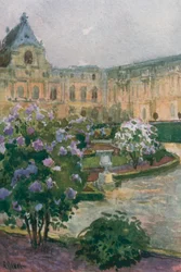 Parterre nord et chapelle, Versailles